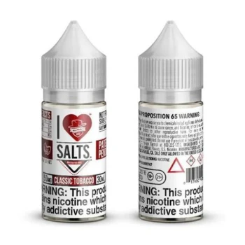 I Love Salts Classic Tobacco 30ml E-juice