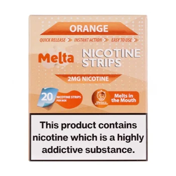 Orange Melta Nicotine Strips | 20 Strips/Pack