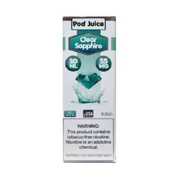 Pod Juice Clear Sapphire E-Liquid 30mL